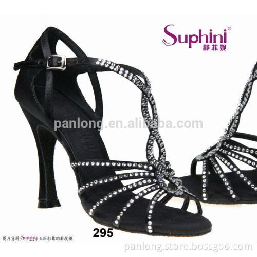 2015 New Arrival Dance Sandal Black Dance Shoe